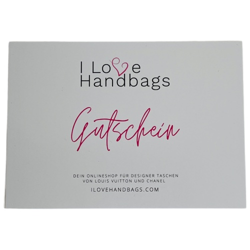 I Love Handbags Geschenkgutschein Geschenkgutschein 6