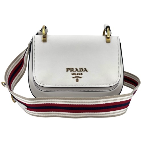 Prada Pionnière Weiß Handtaschen Prada