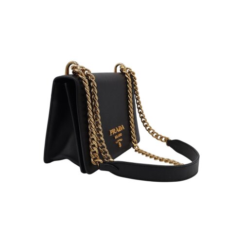 Prada Schultertasche Saffiano Leder Handtaschen Prada 10