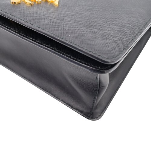 Prada Schultertasche Saffiano Leder Handtaschen Prada 13