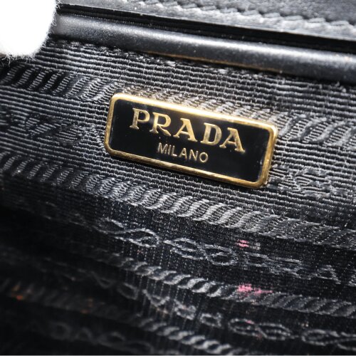 Prada Schultertasche Saffiano Leder Handtaschen Prada 17