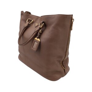 Prada Vitello Daino Shopping Bag Handtaschen Prada 25
