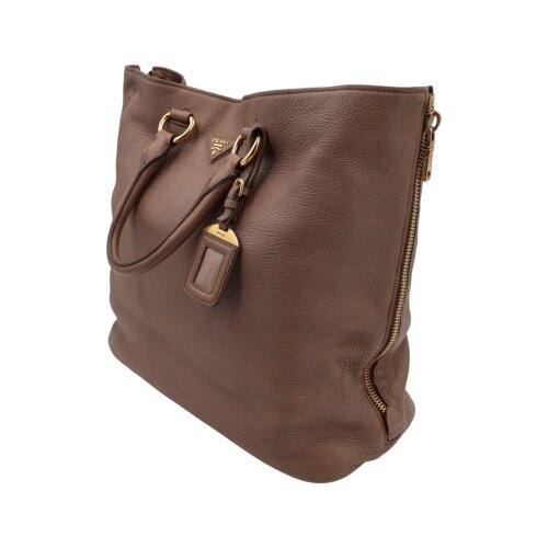 Prada Vitello Daino Shopping Bag Carrier bags Prada 7