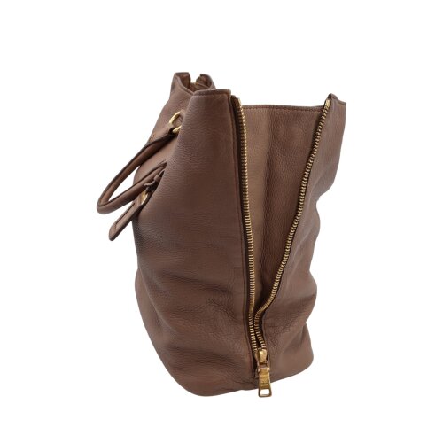 Prada Vitello Daino Shopping Bag Carrier bags Prada 17