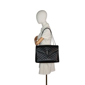 Saint Laurent Loulou Large Schwarz Handtaschen Saint Laurent 22