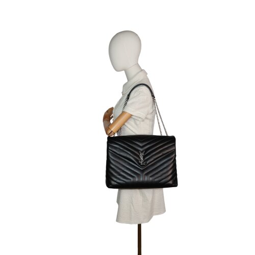 Saint Laurent Loulou Large Schwarz Handtaschen Saint Laurent 2