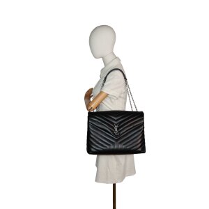 Saint Laurent Loulou Large Black Handbags Saint Laurent 22