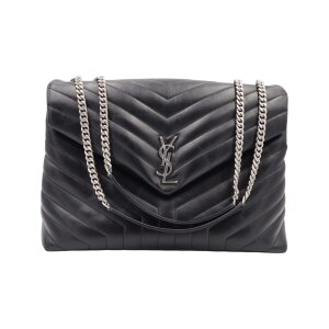 Saint Laurent Loulou Large Black Handbags Saint Laurent 21