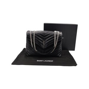 Saint Laurent Loulou Large Black Handbags Saint Laurent 23