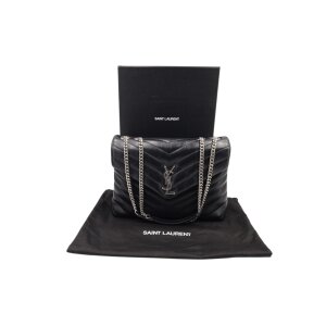 Saint Laurent Loulou Medium Schwarz Handtaschen Saint Laurent 23