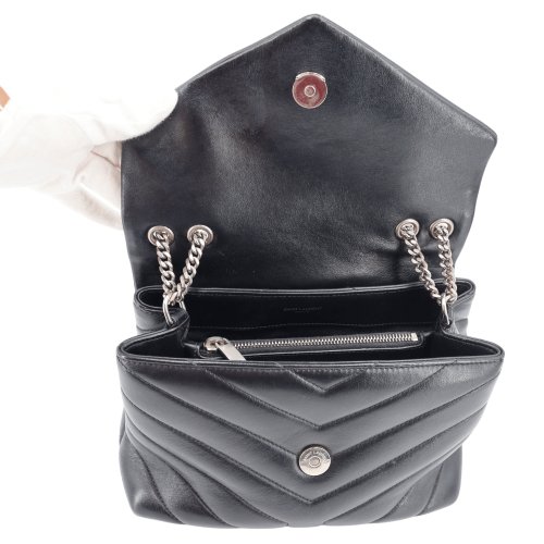 Saint Laurent Loulou Small Schwarz Handtaschen Saint Lauren Loulou Small 14