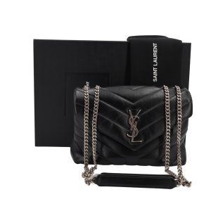 Saint Laurent Loulou Small Schwarz Handtaschen Saint Lauren Loulou Small 21