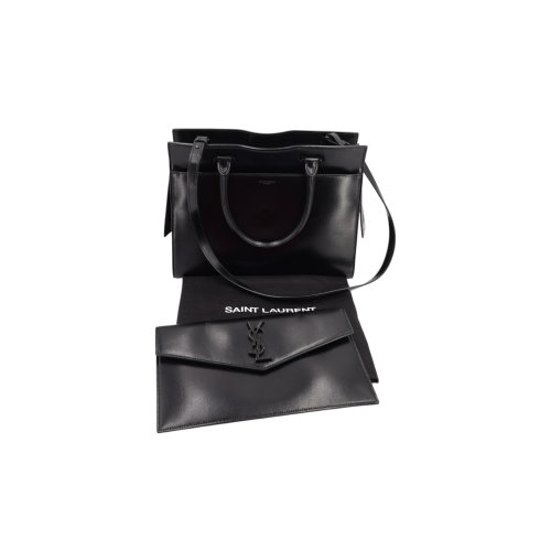 Saint Laurent Uptown Tote Bag Medium Schwarz Handtaschen Saint Lauren Uptown 7