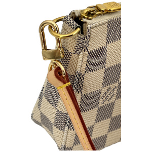 Vachetta Leder Schulterriemen für Pochette Accessoires Schulterriemen Schulterriemen Louis Vuitton Pochette Accessoires 12