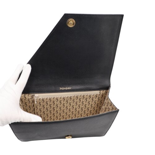 Yves Saint Laurent Vintage Clutch Schwarz Handtaschen Saint Laurent 15