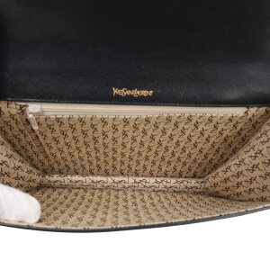 Yves Saint Laurent Vintage Clutch Schwarz Handtaschen Saint Laurent 29